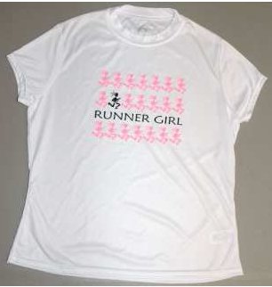 Runner Girls Microfiber Tee - Click Image to Close
