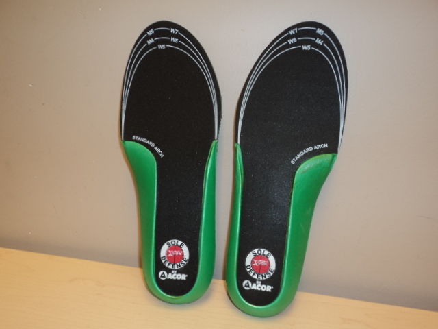 Sole Defense ThermoDynamic Foot Orthotics - Click Image to Close