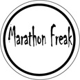 Marathon Freak Round Sticker