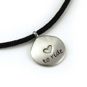 Love to Ride Pendant 2mm