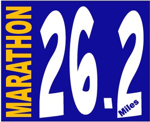 Marathon 26.2 Mouse pad