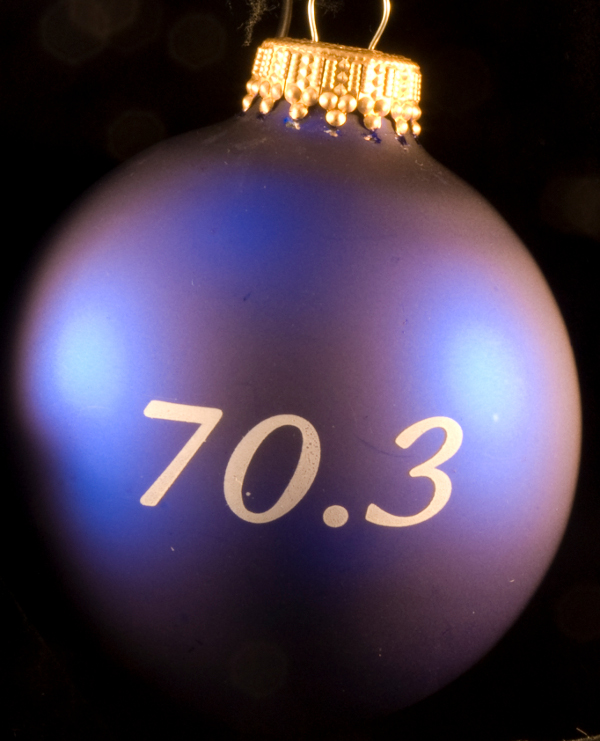 70.3 Christmas Ornament
