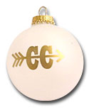 Cross Country Christmas Ornament