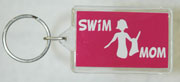 Swim Mom Key Ring