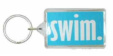 swim. key ring - Click Image to Close