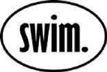 swim. Oval Magnet - Click Image to Close